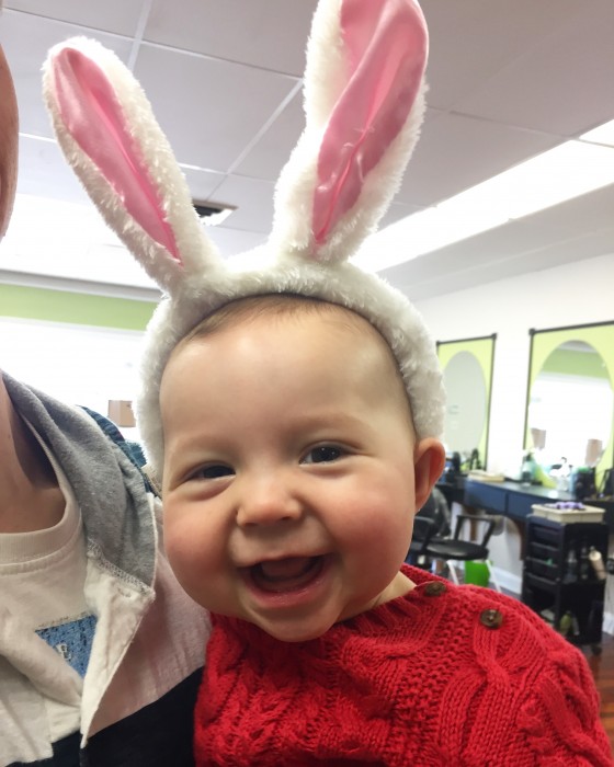 Child With Bunny Ears