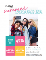 Plato's Closet 2018 Summer Scorcher Sale