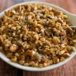 Sweet Potato Casserole with Maple Praline Topping
