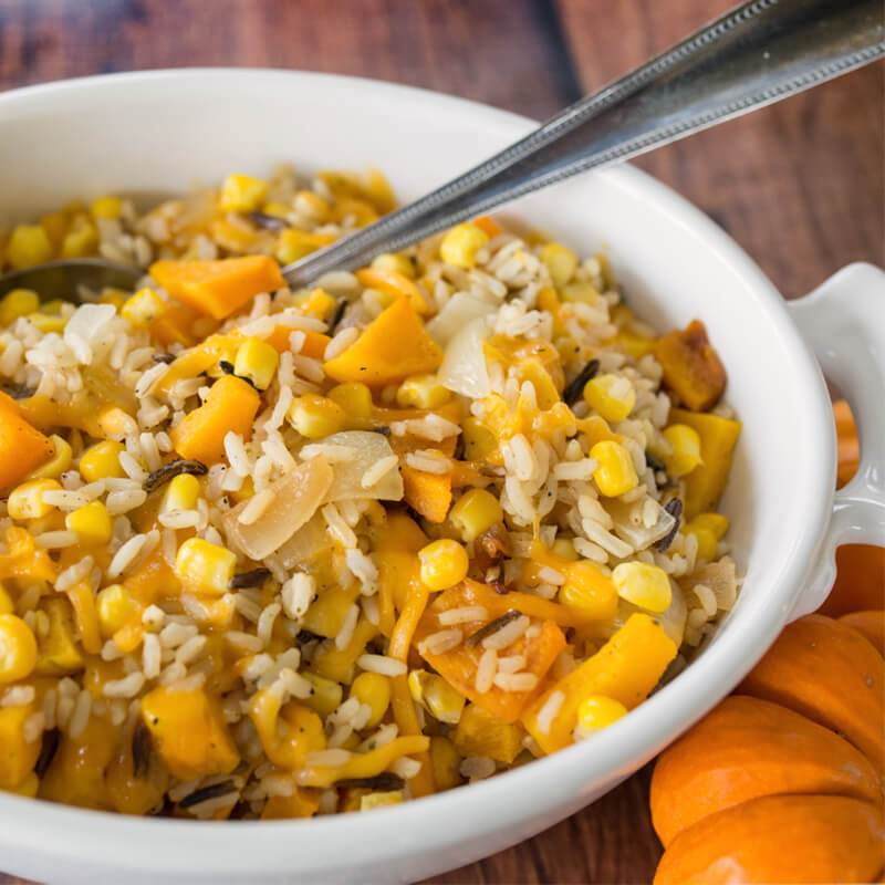 Butternut Squash and Wild Rice